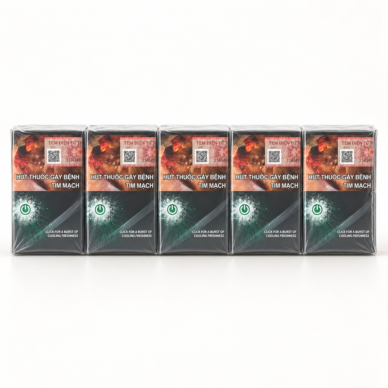 Kent iSwitch Menthol Capsule Cigarettes - Vietnamese Market Version