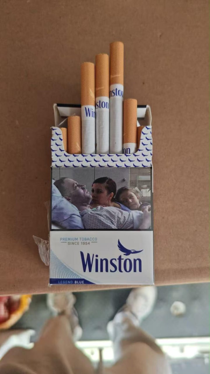 Winston Legend Blue King Size Cigarettes - Imported Version