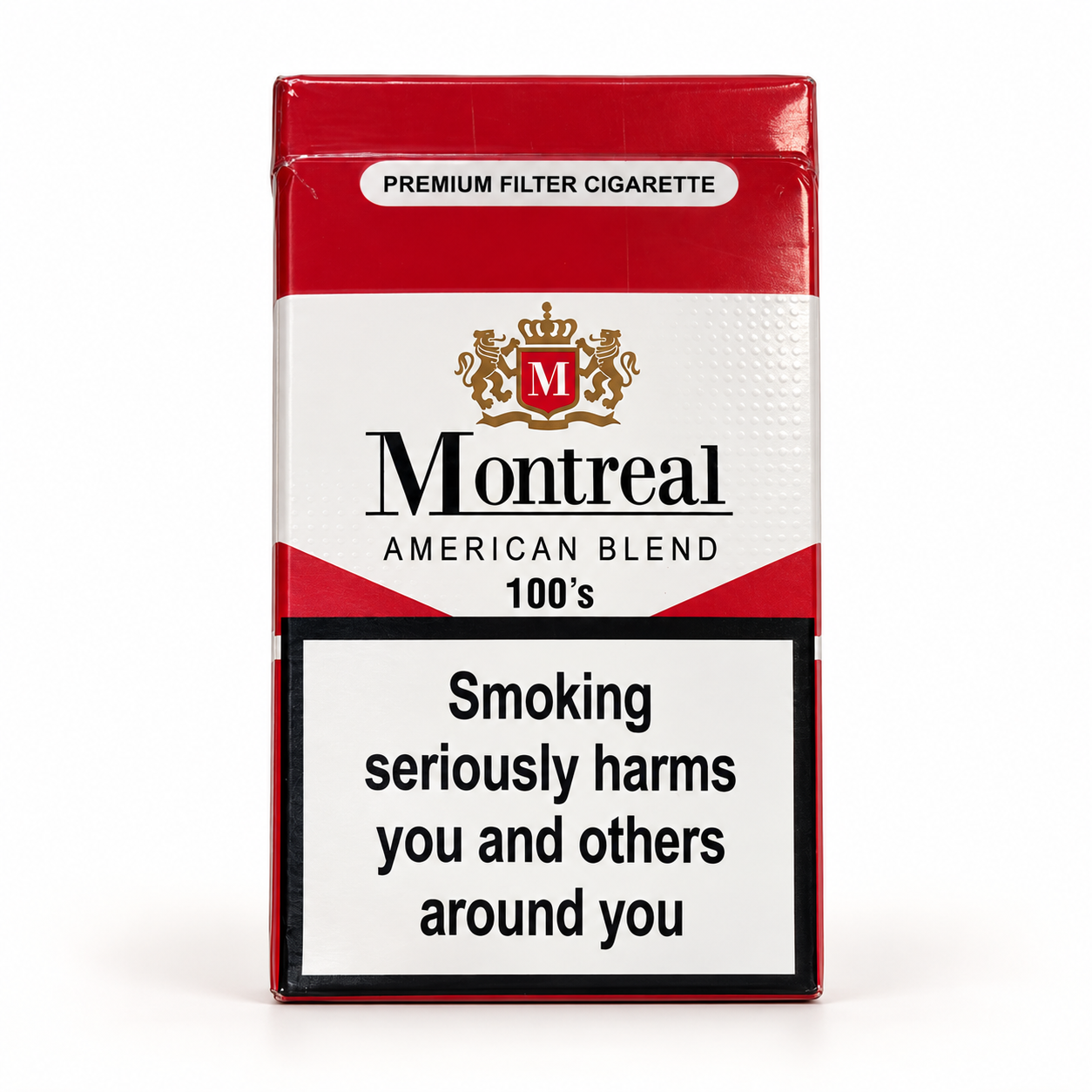 Montreal American Blend Red 100s Cigarettes